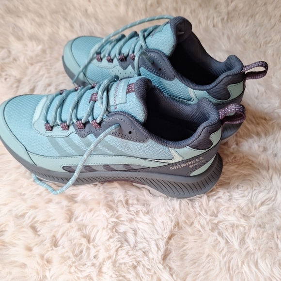 Merrell Size 7 Speed Blue Hiking Sneaker - Picture 15 of 16
